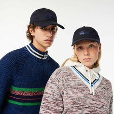 Кепка LACOSTE, размер TU, синий