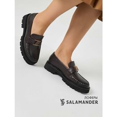 Лоферы Salamander, размер 38, темно-коричневый