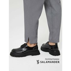 Полуботинки дерби Salamander, размер 36, черный