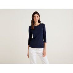 Лонгслив UNITED COLORS OF BENETTON, размер XS, , синий 16