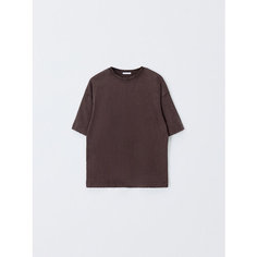 Футболка Sela, размер S INT, темно-коричневый