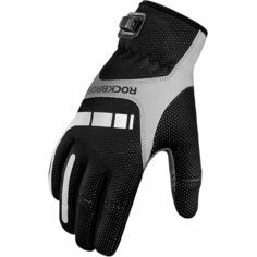 Перчатки RockBros, размер M, черный/серый