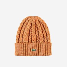 Шапка LACOSTE, размер TU, оранжевый