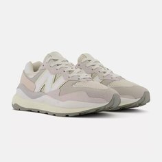 Кроссовки New Balance 574, размер 6.5, серый/желтый
