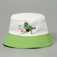 Панама Overhat Dino life style, размер 54, 000 белый