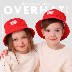 Панама Overhat Overhat, размер 48/50, 11/25 красный