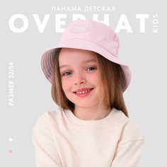 Панама Overhat Overhat, размер 52/54, розовый