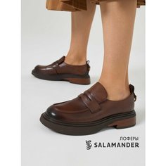 Лоферы Salamander, размер 38, коричневый