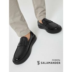 Лоферы Salamander, размер 45, черный