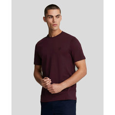 Футболка Lyle & Scott Tonal Eagle T-Shirt, размер XXL, burgundy