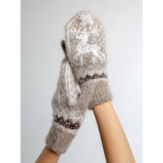 Варежки , размер 6-8, бежевый Мода на маркетплейсе