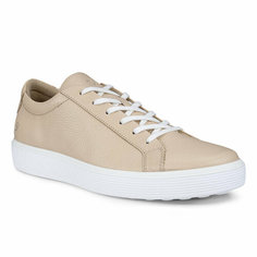 Кеды ecco SOFT 60 M, полнота F (EU)/ на среднюю стопу, размер 44, beige