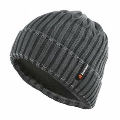 Шапка бини Brodeks Fleece, размер 56, серый