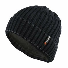 Шапка бини Brodeks Fleece, размер 56, черный