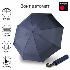 Зонт-трость Knirps, темно-синий