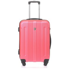 Чемодан Lcase Bangkok, 104 л, размер L, розовый