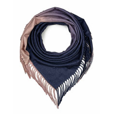 Платок Cashmere,105х97 см, синий/розовый