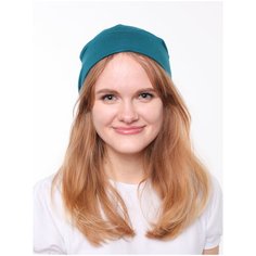 Шапка бини ANRU, размер Универсальный, малахит