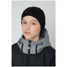 Шапка Шалуны, размер 54, черный