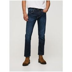 Джинсы классические Pepe Jeans, размер 34/32, синий