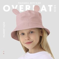 Панама Overhat "мишка", размер 54, розово-лавандовый