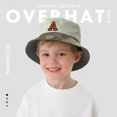 Панама Overhat "A", размер 54, зеленый/камуфляж