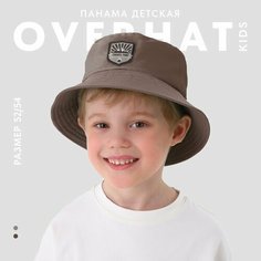 Панама Overhat "Travel time", размер 54, коричневый