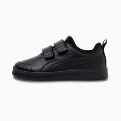 Кеды PUMA Courtflex v2 V PS, размер 13.5, черный