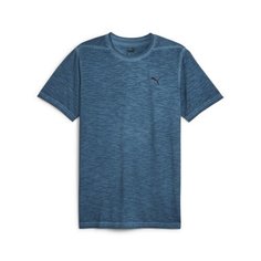 Футболка PUMA M Studio Foundation Wash Tee, размер S, синий