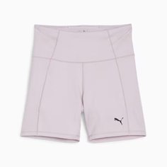 Шорты спортивные PUMA Studio Foundations Biker, размер S, фиолетовый
