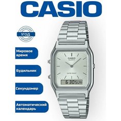 Наручные часы CASIO, серебристый