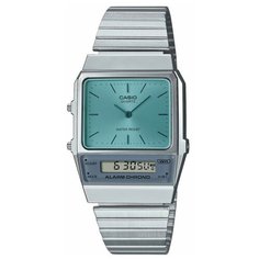 Наручные часы CASIO Collection, серебряный/голубой