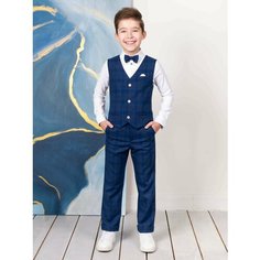 Костюм классический NINO kids, размер 104, синий