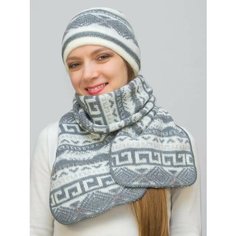 Шапка бини LanaCaps Альбина, размер 56-58