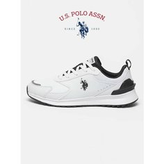 Кроссовки U.S. POLO ASSN., размер 43, белый/черный