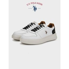 Кеды U.S. POLO ASSN., размер 42, белый