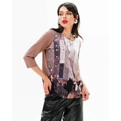 Лонгслив SAHAR, размер 54, , черный