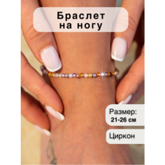 Браслет на ногу, длина 21 см, 1 шт., микс Чокер
