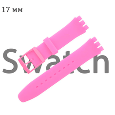 Ремешок swatch, фактура матовая, темно-розовый