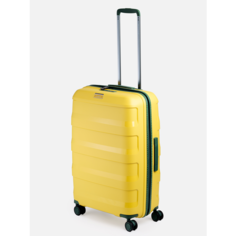 Чемодан Lcase Monaco, 82 л, размер M, желтый