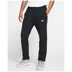 Брюки спортивные NIKE M Nsw Club Pant Oh Bb, размер S, Black/Black/White