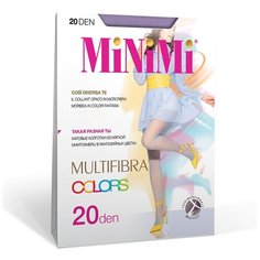 Колготки MiNiMi Multifibra Colors, 20 den, размер 2, lilla