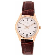 Наручные часы CASIO, коричневый, золотой