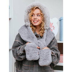 Шапка Михи Михи, размер ONE SIZE, серый Mihi Mihi