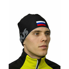 Шапка EASYSKI Шапка спортивная унисекс, размер XL, черная