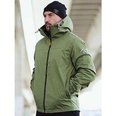 Куртка спортивная Hard Times, размер XXL, хаки