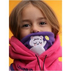 Балаклава LEMONKID, размер 52, фиолетовый