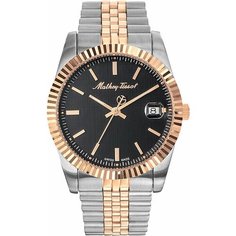 Наручные часы Mathey-Tissot, серый, серебряный, черный, золотой