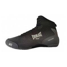 Боксерки Everlast, размер 10 US; 43 EUR; 42 RUS; 28 см, серый/черный
