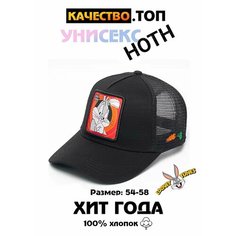 Бейсболка Looney Tunes, размер 54-58, черный Hoth